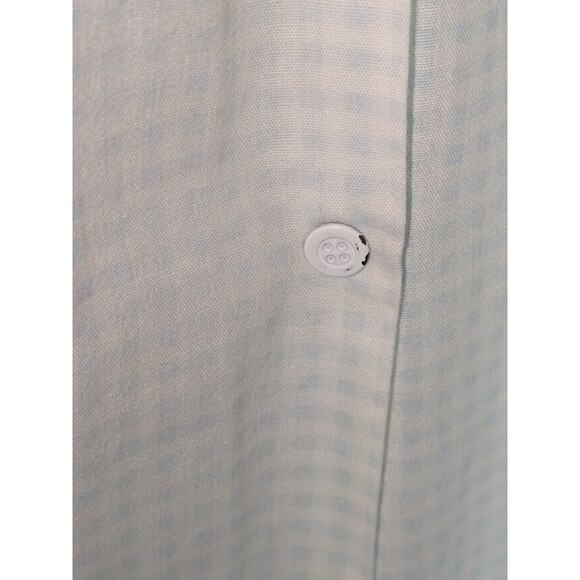 Vintage Its A Charm Womens Floral Embroidered Long Gingham Nightgown Cottagecore - Picture 7 of 9